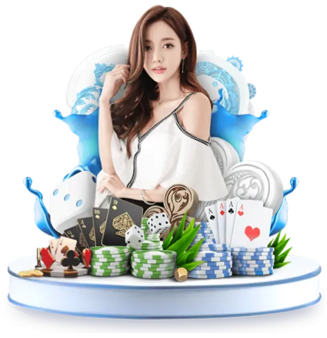 Bàn chơi Blackjack với các lá bài được chia